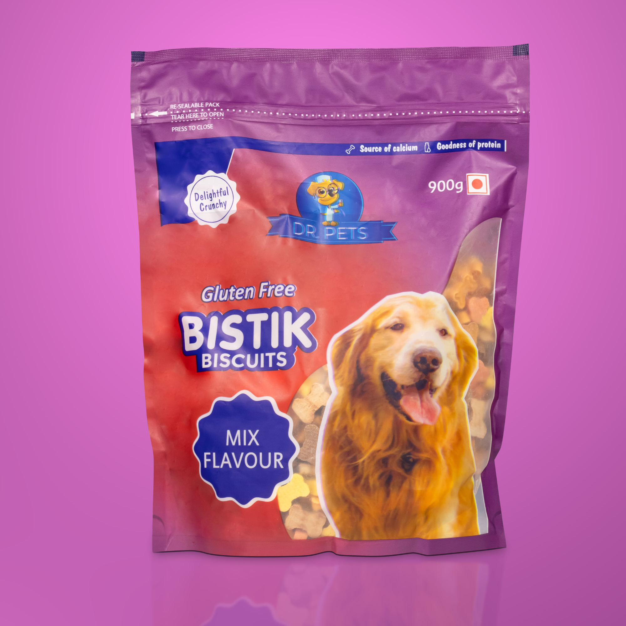 DR. PETS BISTIK BISCUIT MIX FLAVOUR