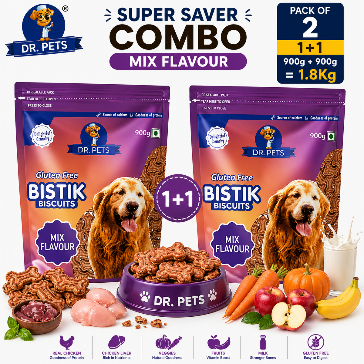 Bistik Pack Of 2