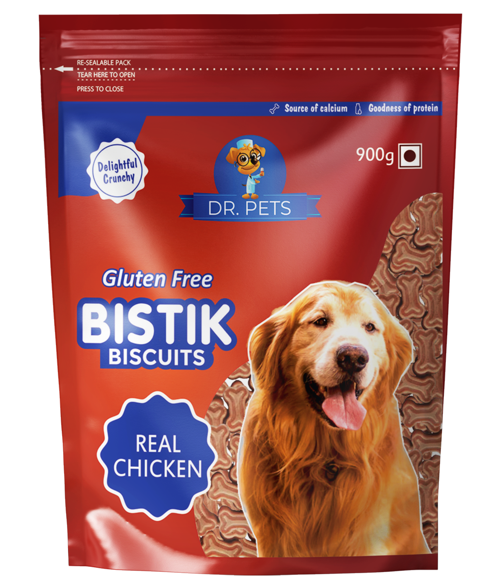 DR. PETS BISTIK BISCUIT REAL CHICKEN