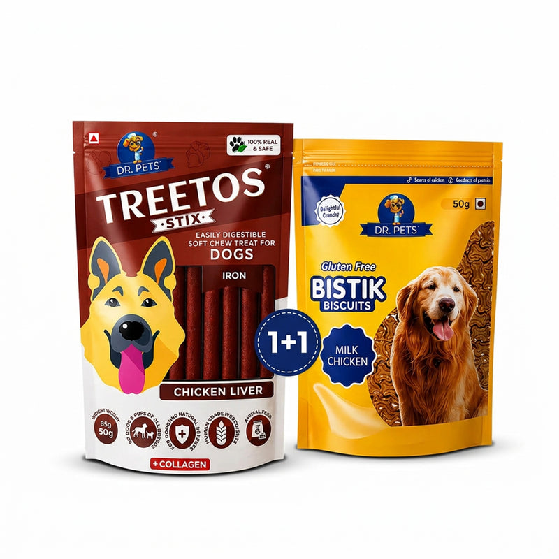 TREETOS CHICKEN LIVER + BISTIK MILK CHICKEN