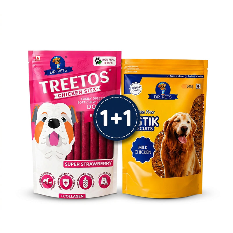 TREETOS SUPER STRAWBERRY + BISTIK MILK CHICKEN