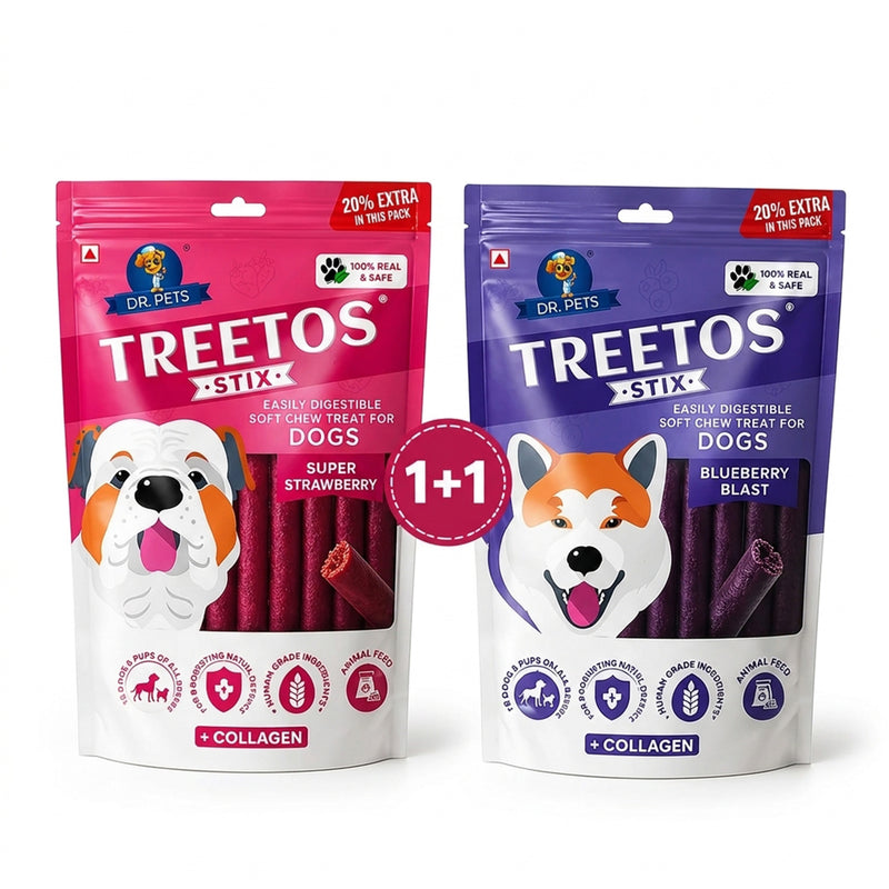 TREETOS SUPER STRAWBERRY + BLUEBERRY BLAST