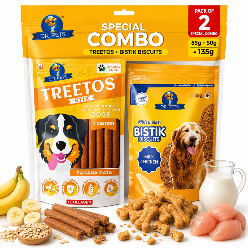 TREETOS BANANA OATS + BISTIK MILK CHICKEN