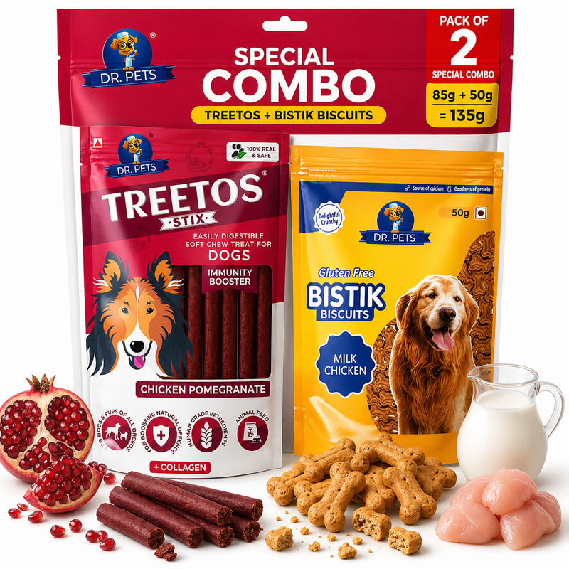 TREETOS CHICKEN POMEGRANATE + BISTIK MILK CHICKEN