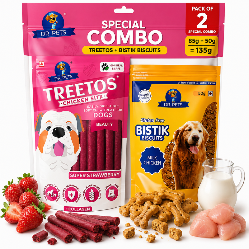TREETOS SUPER STRAWBERRY + BISTIK MILK CHICKEN