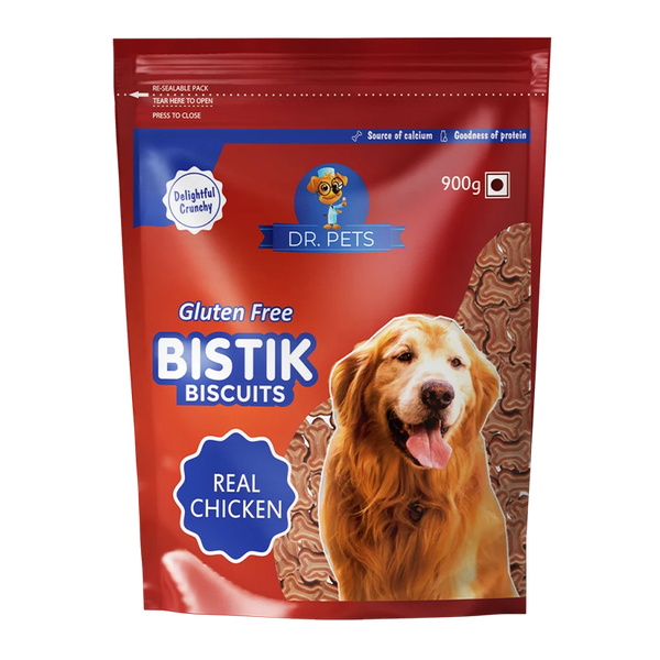 DR. PETS BISTIK BISCUIT REAL CHICKEN