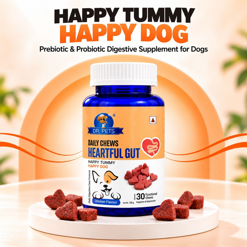 Dr. Pets Daily Chews Heartful Gut