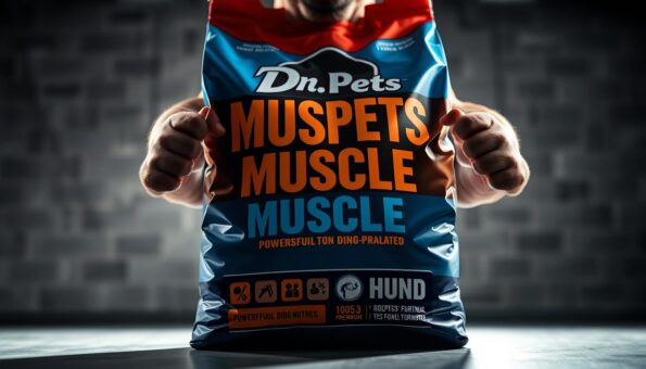 muscle-building dog food